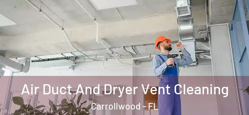 Air Duct And Dryer Vent Cleaning Carrollwood - FL