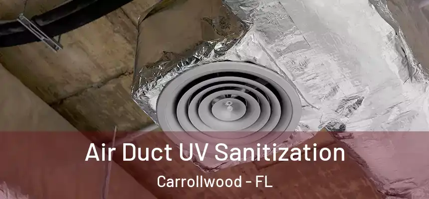Air Duct UV Sanitization Carrollwood - FL