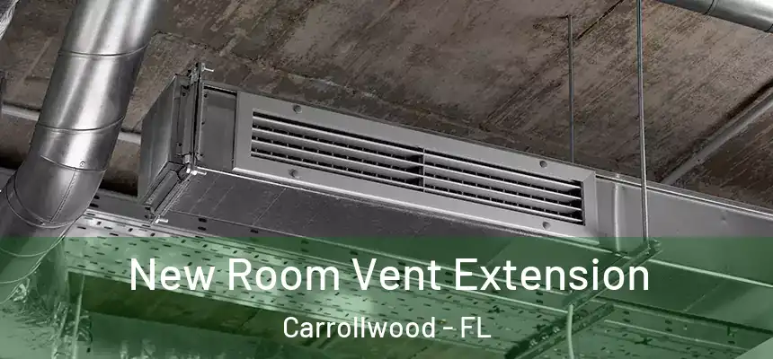  New Room Vent Extension Carrollwood - FL