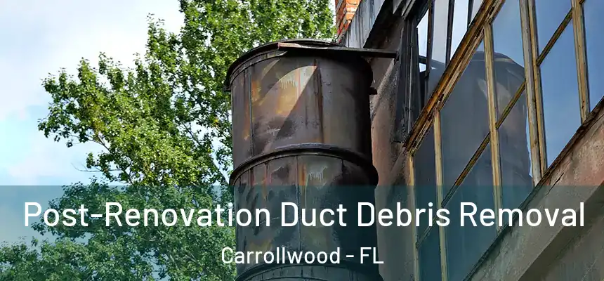 Post-Renovation Duct Debris Removal Carrollwood - FL