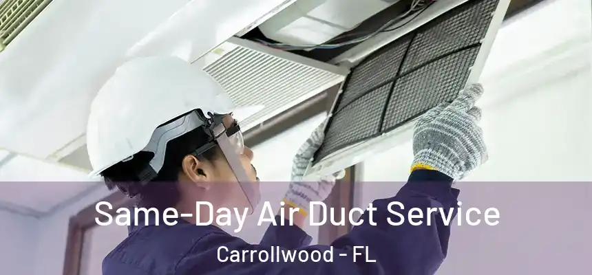  Same-Day Air Duct Service Carrollwood - FL