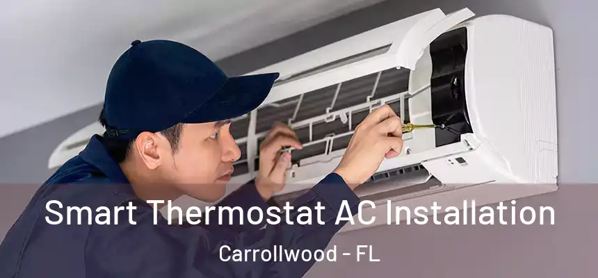  Smart Thermostat AC Installation Carrollwood - FL